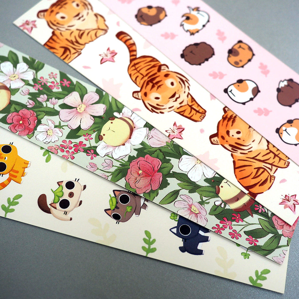 Bookmark - Tiger & Blossoms