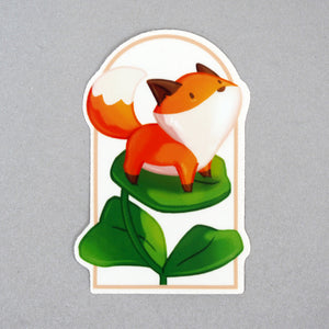 Vinyl Sticker (Transparent) - Spring Fox