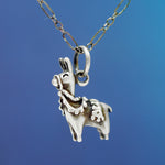 Llama Necklace - Sterling Silver
