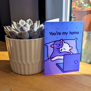 You're My Home - Cute Cat Card