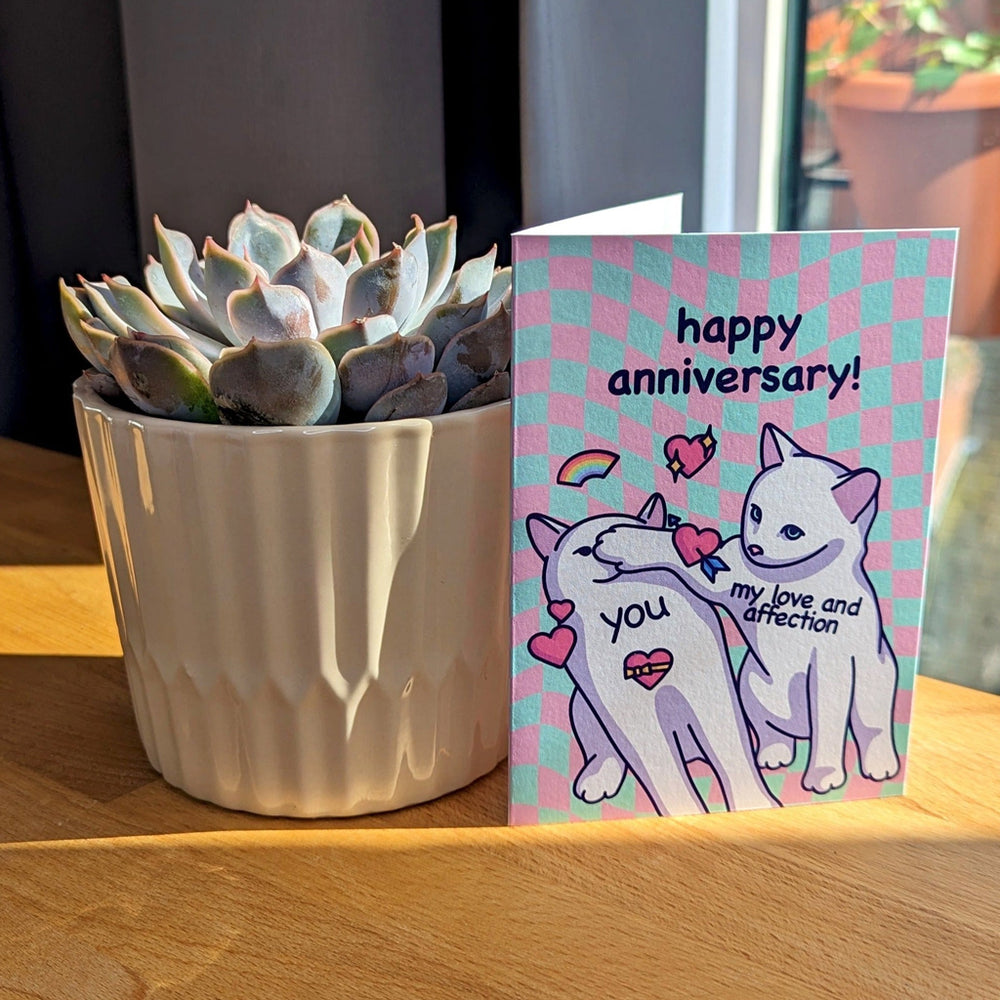 Cat Meme Love & Affection - Cute Cat Card