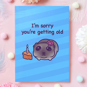 Sad Hamster Meme - Birthday Card