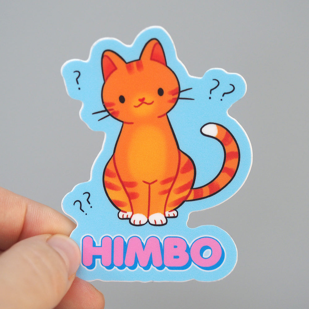 Vinyl Sticker - Himbo Cat