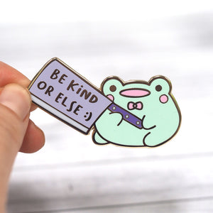 Be Kind Frog - Metal Enamel Pin