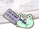 Be Kind Frog - Metal Enamel Pin