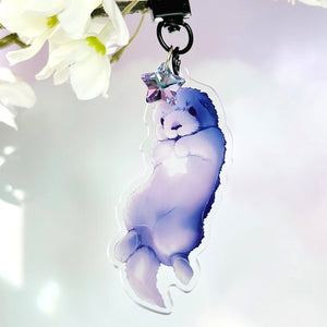 Cosmic Sea Otter - Keychain / Keyring