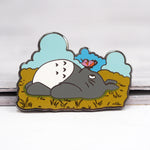 Spring Totoro - Metal Enamel Pin