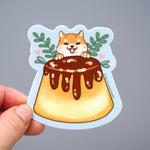 Vinyl Sticker - Shiba Pudding