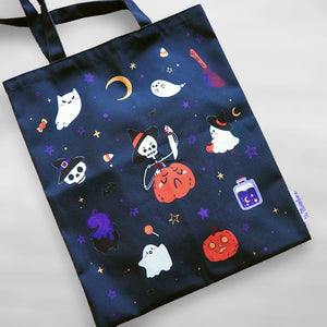 Pumpkin Carving Tote Bag