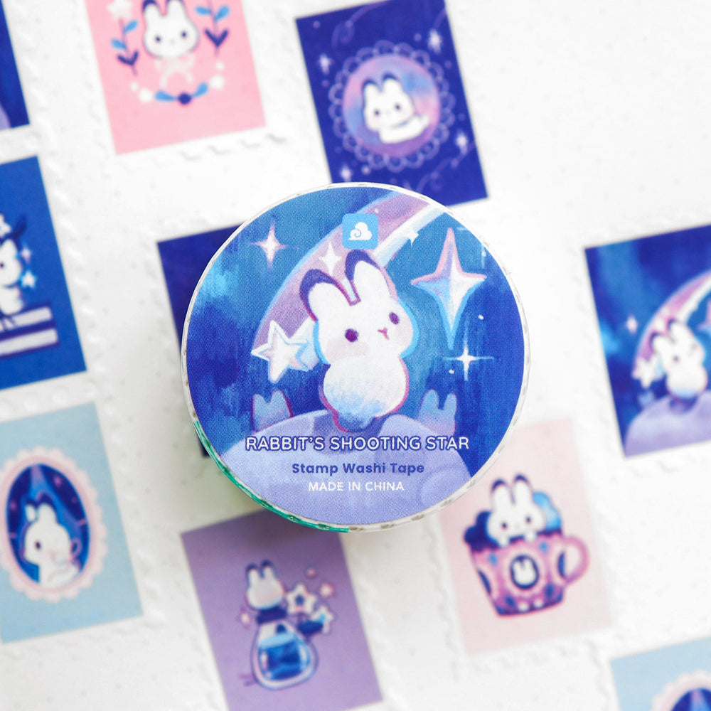 Stamp Washi Tape - Rabbit's Shooting Star