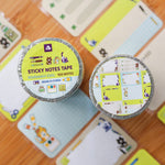 Sticky Notes Tape - Stationery Cats