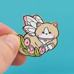 Fairy Cat - Glitter Metal Enamel Pin