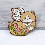 Fairy Cat - Glitter Metal Enamel Pin