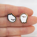 Spooks and Boo-Boo Mini Ghost - Metal Enamel Pin Set