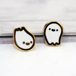 Spooks and Boo-Boo Mini Ghost - Metal Enamel Pin Set