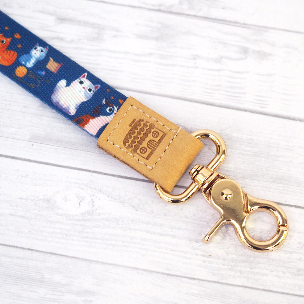 Cats Wristlet Lanyard