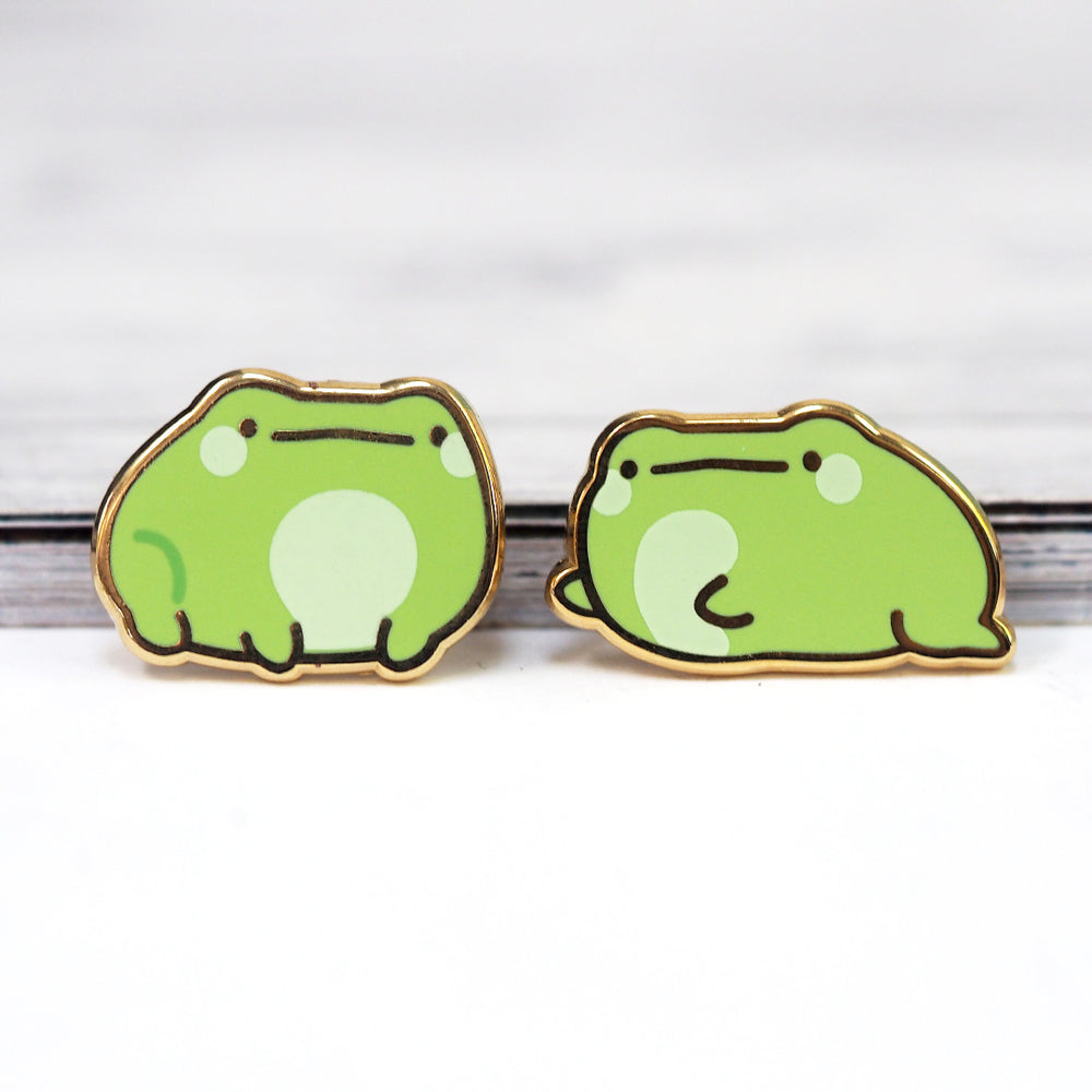 Just Two Frogs - Mini Enamel Pin Set