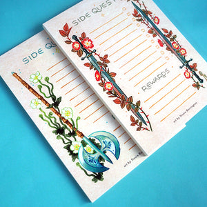 Side Quest - To Do List Notepad - Sword