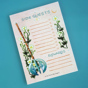 Side Quest - To Do List Notepad - Great Axe