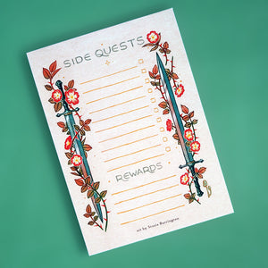 Side Quest - To Do List Notepad - Sword