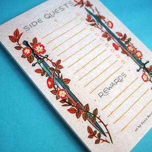 Side Quest - To Do List Notepad - Sword