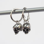 Hel Skull Hoops Earrings