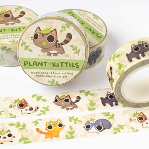 Washi Tape - Plant Cats