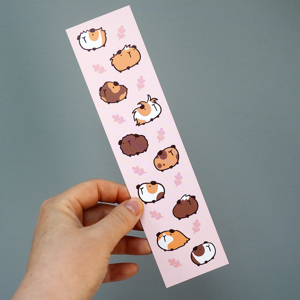 
            
                Load image into Gallery viewer, Bookmark - Guinea Pig Parade
            
        