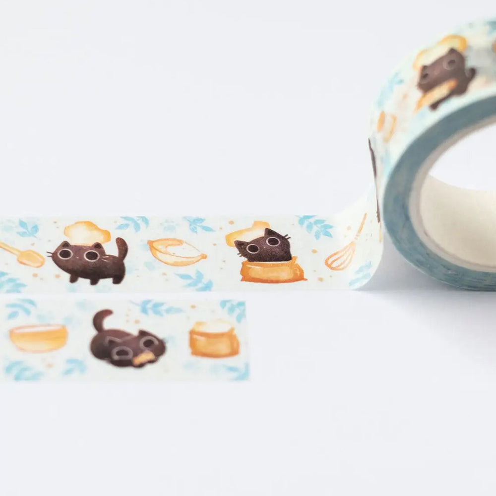 Washi Tape - Baking Time with Cats