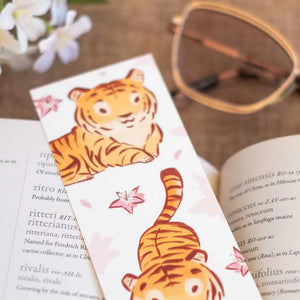 
            
                Load image into Gallery viewer, Bookmark - Tiger &amp;amp; Blossoms
            
        
