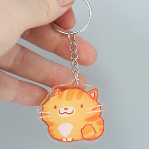 
            
                Load image into Gallery viewer, Tabby Cat Keychain
            
        