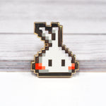 8-bit Bunny - Metal Enameled Pin