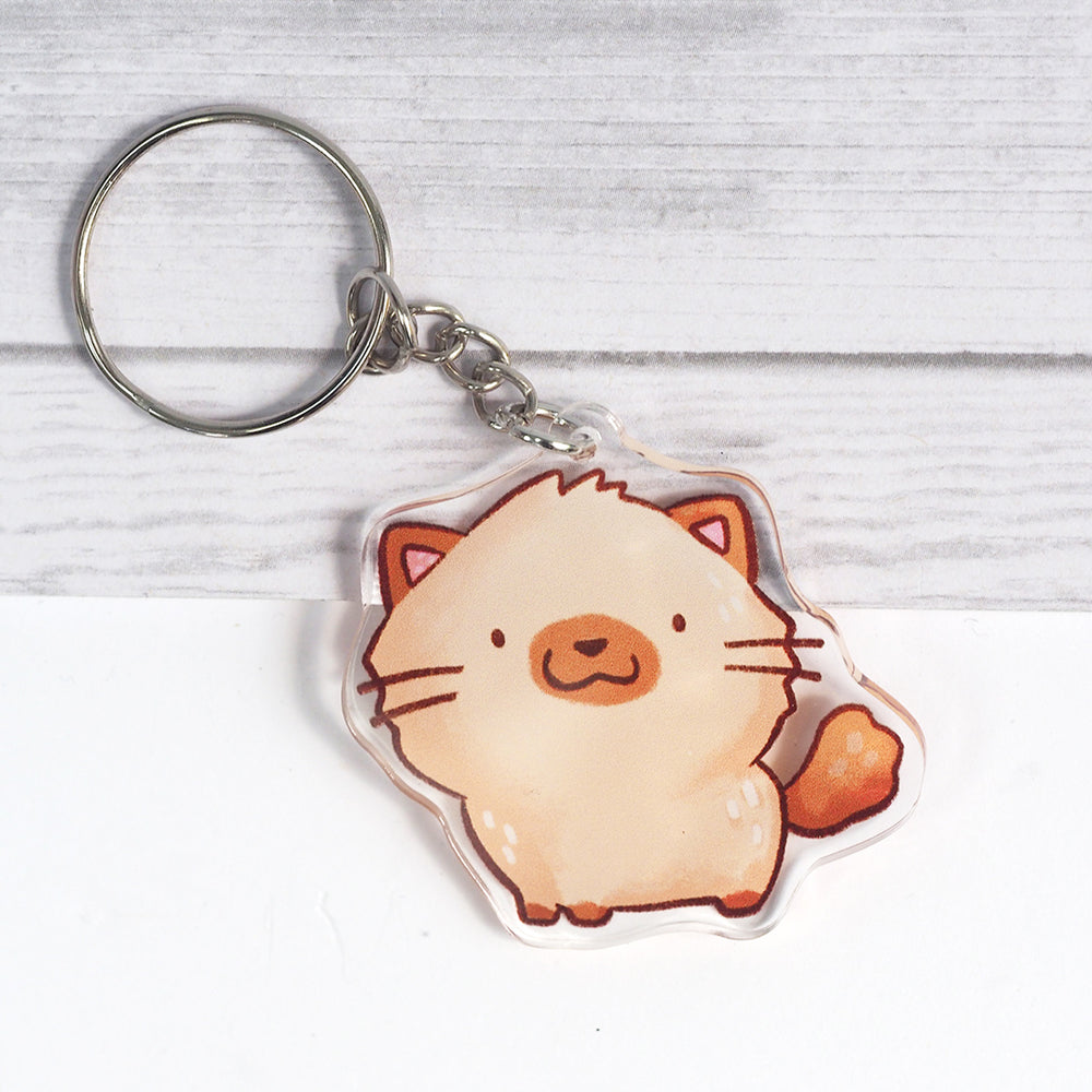 Siamese Cat Keychain