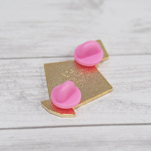 Sakura Springtime Potion - Glitter Metal Enameled Pin