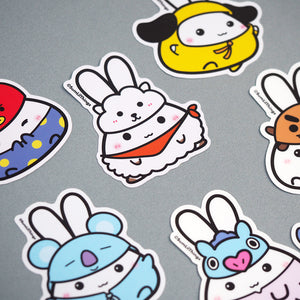 
            
                Load image into Gallery viewer, BT21 BTS Costume Bunny - Vinyl Sticker
            
        