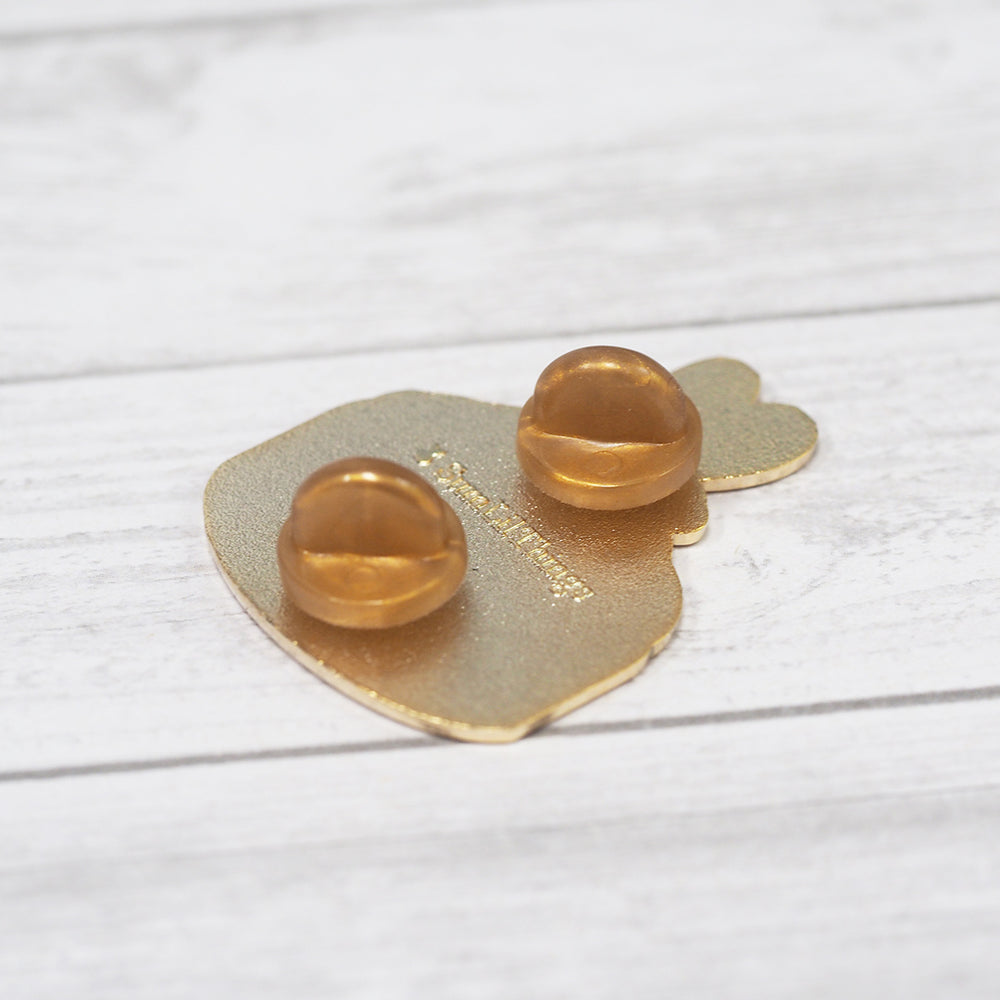 Bunny Dumpling - Metal Enameled Pin