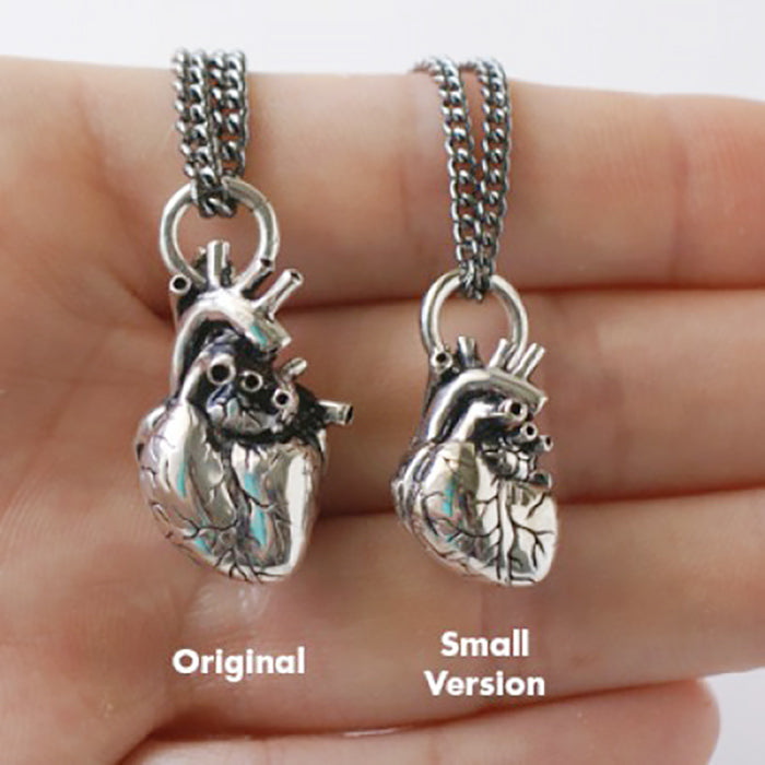 Anatomical Heart Necklace - Small