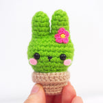 Cactus Bunny Amigurumi