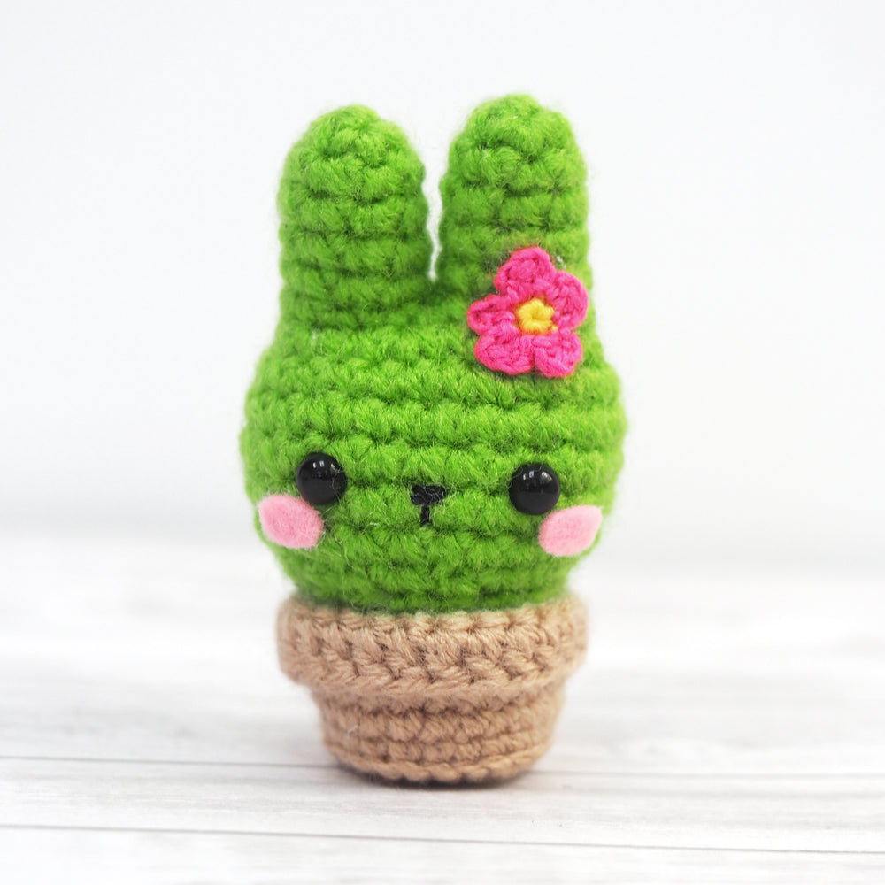 Cactus Bunny Amigurumi