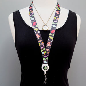 Dinosaur Lanyard & Badge Holder