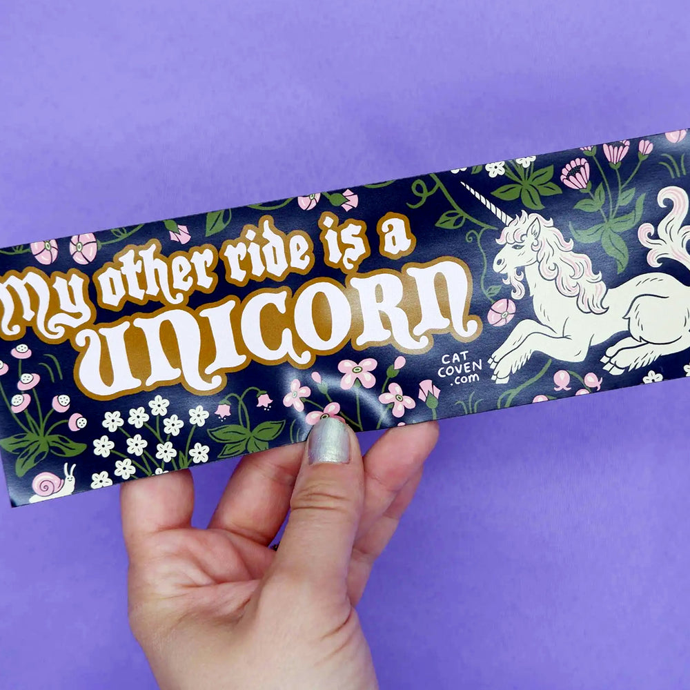 My Other Ride Is A Unicorn - Car Magnet