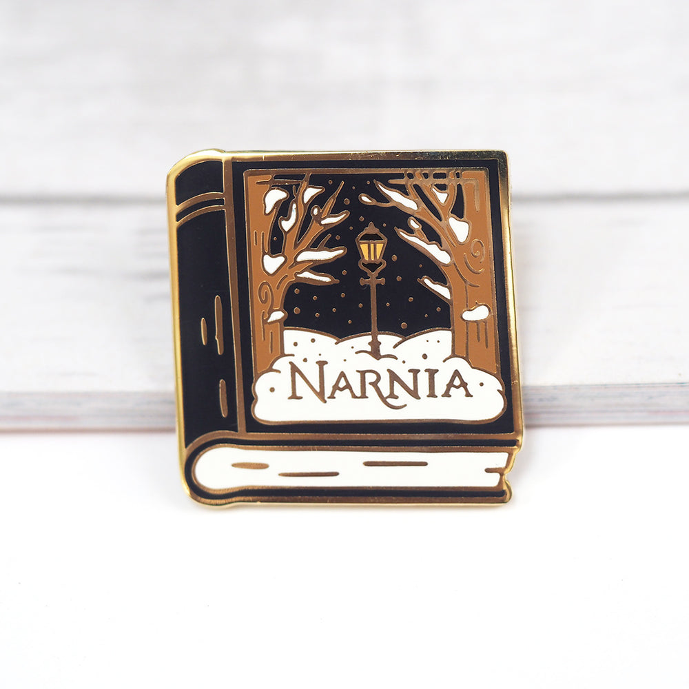 Book of Narnia - Metal Enameled Pin