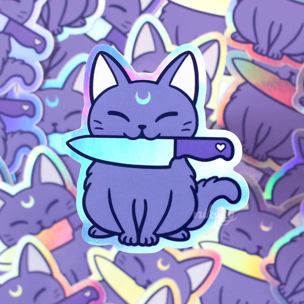 adorable cats Sticker for Sale by lucianavee