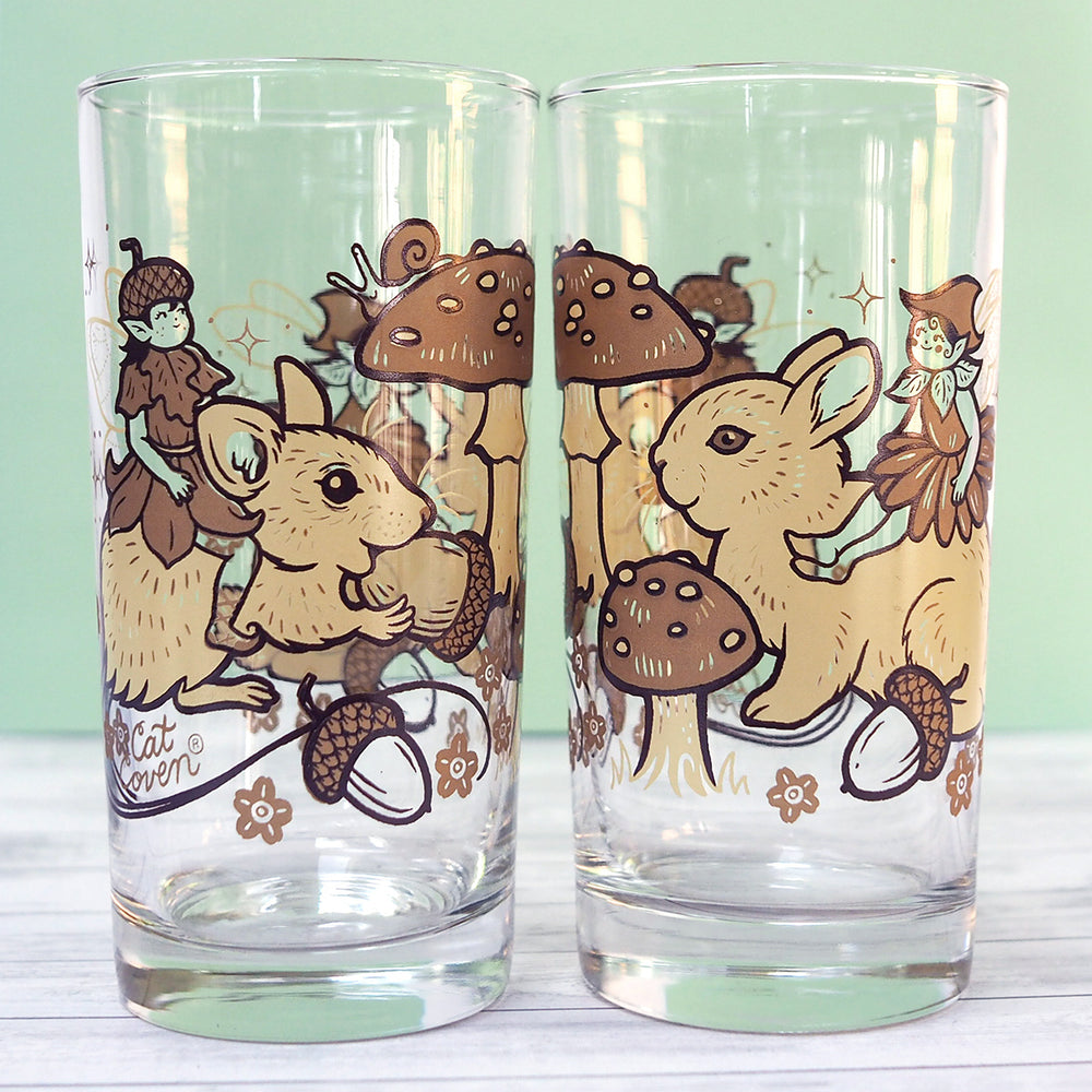
            
                Load image into Gallery viewer, Fairy Friends - Drinking Glass
            
        