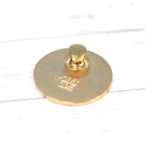 Never Not Reading - Metal Enamel Pin