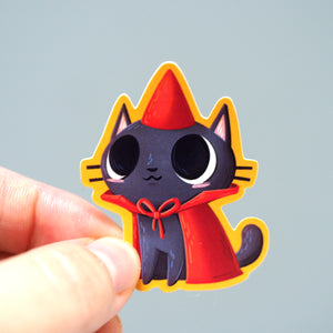 Vinyl Sticker - Wizard Cat