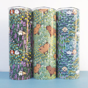20oz Stainless Steel Tumbler - Hamster Meadow