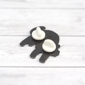 Spooked Cat - Metal Enameled Pin