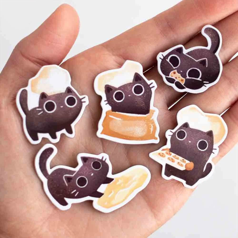 Baking Cats - Magnet Set