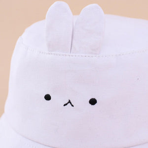 
            
                Load image into Gallery viewer, White Bunny Bucket Hat
            
        